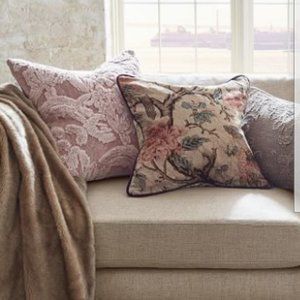 Pottery Barn Mauve Pillow Cover